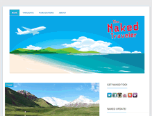 Tablet Screenshot of naked-traveler.com